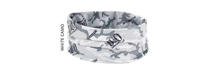 White Camo Headwear