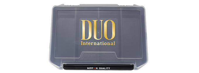 DUO Lure Case Pearl Black/Gold Logo